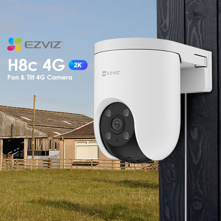 EZVIZ H8C 4G Outdoor Security Camera – 4G LTE Smart CCTV Camera - Image 3